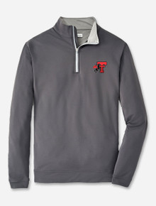 Peter Millar Texas Tech Red Raiders "Horse and Rider" Solid Perth Quarter Zip