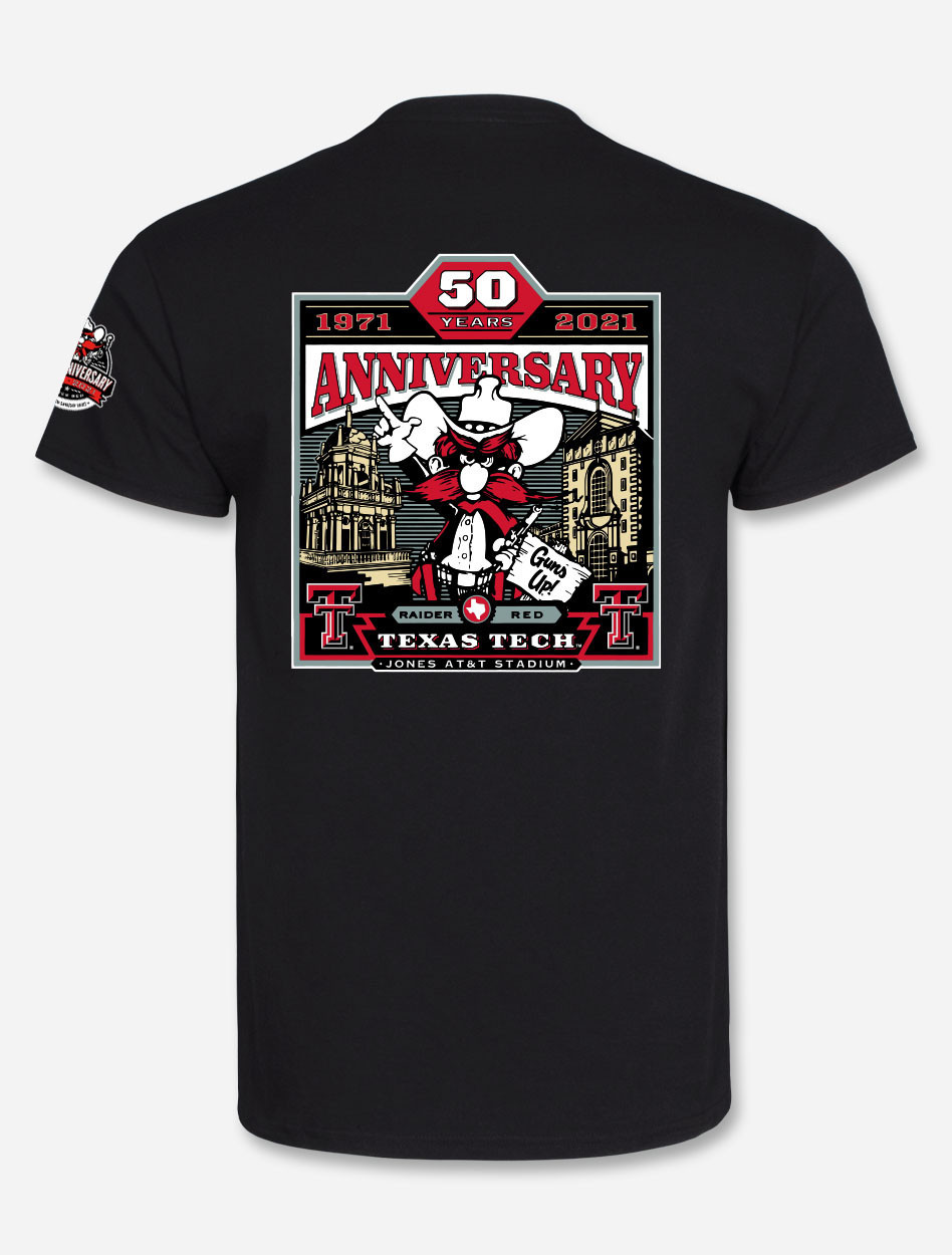 Texas Tech Red Raiders 2021 Official Wreck 'Em Tech Game Day Black T-Shirt