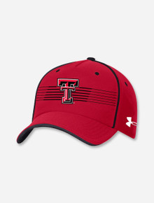Under Armour Texas Tech "Sideline 2021 Blitzing Accent" Stretch Fit