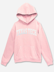 Texas Tech Red Raiders "Classic Twill Arch " Comfy Hooded Sweatshirt