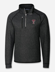 Cutter & Buck Texas Tech Red Raiders "Mailsail Sweater-Knit" 1/4 Zip Pullover