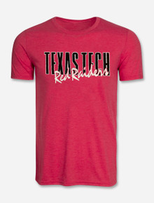 Texas Tech Red Raiders "As If " Heather Red T-shirt