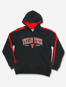 Champion Texas Tech YOUTH 2021 "Super Fan" Striped Pull Over Hood