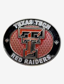 Texas Tech Red Raiders "Oval Shaped" Metal Lapel Pin