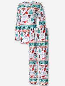 Texas Tech Red Raiders "Christmas Collage" Pajama Set