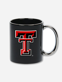 Texas Tech Double T "Platinum Silver Handle" Coffee Mug