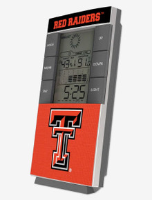 Texas Tech "Endzone" Digital Desk Clock