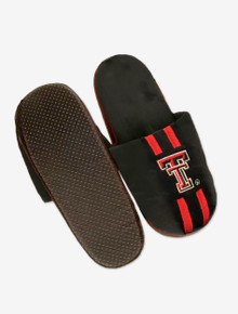 Texas Tech "Team Stripe" YOUTH Slippers