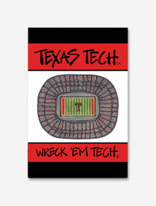 Texas Tech Red Raiders Football Stadium Garden Flag