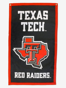 Texas Tech Pride 18"x30" Wool Felt Banner