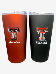 Texas Tech  Grandma & Grandpa Travel Tumbler Set