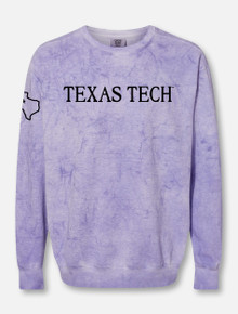 Texas Tech "Color Blast SeaShore" Crewneck Sweatshirt