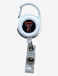 Texas Tech "Deluxe Clip " Badge Reel 