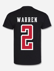 Texas Tech Basketball Official NIL "Davion Warren SCRIPT" T-Shirt