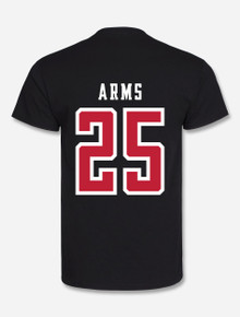 Texas Tech Basketball Official NIL "Adonis Arms SCRIPT" T-Shirt