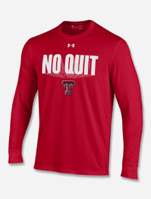 Under Armour Texas Tech 2022 March Madness "No Quit" Shooting T-Shirt