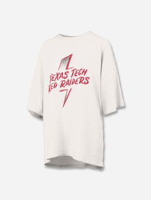 Press Box Texas Tech "Isaac" Oversized Short Sleeve Crew Neck T-shirt