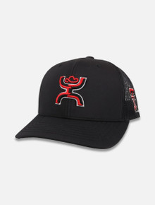 Texas Tech Red Raiders Hooey Cap with Hooey Logo and Double T on side Snapback YOUTH Cap