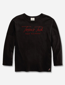 League Texas Tech Red Raiders "Long Hand Script" Long Sleeve T-Shirt