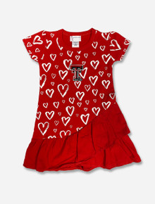 Texas Tech Red Raiders Double T "Head over Heals" TODDLER Dress
