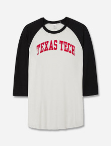 Texas Tech Red Raiders "Flocked Arch"  Baseball T-Shirt