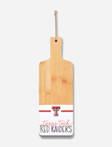Texas Tech Red Raiders "Long Paddle" Charcuterie Board