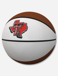 Logo Texas Tech Red Raiders Pride Double T Full Size Autograph Basketball