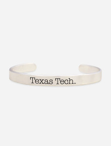 Texas Tech Red Raiders "Silver" Cuff Bracelet