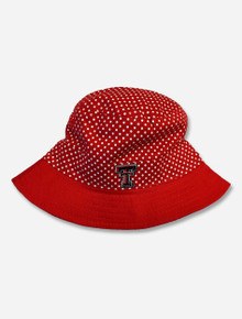 Texas Tech Red Raiders Double T "Polka Dot" KIDS Bucket Hat