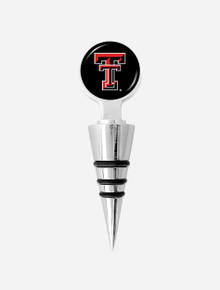 Texas Tech Double T Metal Bottle Stopper