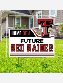 Texas Tech Red Raiders "Future Red Raider" Lawn Sign