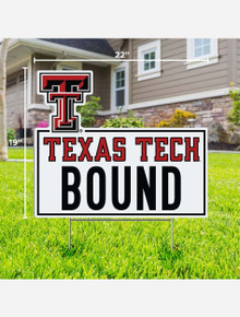 Texas Tech Red Raiders "Texas Tech Bound" Lawn Sign