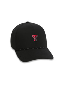 Texas Tech Imperial "The Habanero Double T" Black Corded Adjustable Cap  