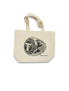 Texas Tech Class Ring and Double T Large Canvas Tote  