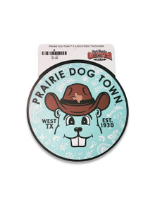 Texas Tech Prairie Dog Town Paisley Vinyl Decal 