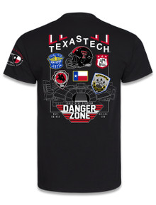 Texas Tech 2022 Official Wreck 'Em Tech "Top Gun" Game Day Black T-Shirt