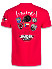 Texas Tech 2022 Official Wreck 'Em Tech "Top Gun" Game Day Red T-Shirt
