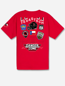 Texas Tech 2022 Official Wreck 'Em Tech "Top Gun" YOUTH Game Day Red T-Shirt