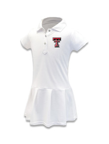 Garb Texas Tech "Caroline" TODDLER Performance Polo Dress  