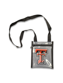 Texas Tech Double T "Minimalistic" Clear Crossbody Bag  