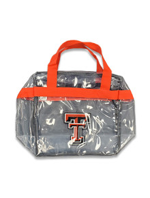 Texas Tech Double T Clear Messenger Bag  