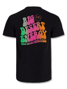 West Texas "Big Desert Energy" Cactus Comfort Color Black T-Shirt