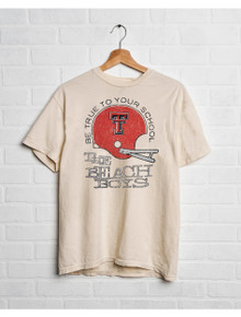 Texas Tech Beach Boys "True To Your School" Thrifted T-shirt  