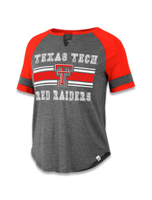 Arena Texas Tech "Cerulean" V Notch Ragaln Shirt