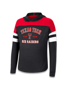 Arena Texas Tech "Jolly Holiday" YOUTH Long Sleeve Hooded T-shirt 