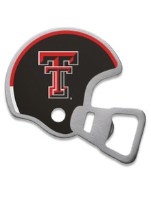 Texas Tech Football Helmet Bottle Opener  