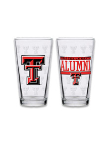 Texas Tech All Over Double T Alumni Pint Glass  