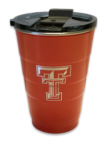 Texas Tech Pirani "Double T" Red Party Cup Tumbler  