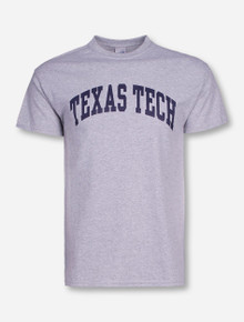 Classic Texas Tech Arch on Heather Grey T-Shirt