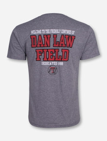 Texas Tech Dan Law Field Baseball Heather Grey T-Shirt
